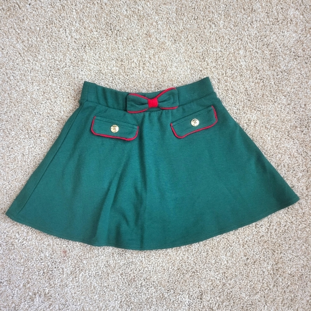 ❤️EUC❤️ GYMBOREE GIRLS HOLIDAY SKORT